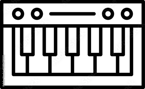 Keyboard Icon Vector Element