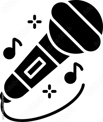 Microphone Icon Vector Element