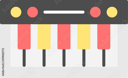 Keyboard Icon Vector Element