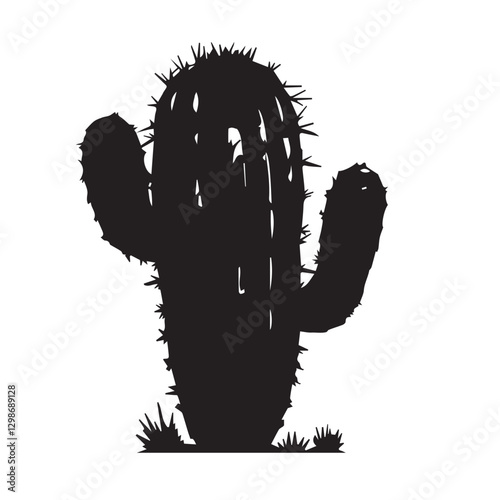 Cactus silhouette