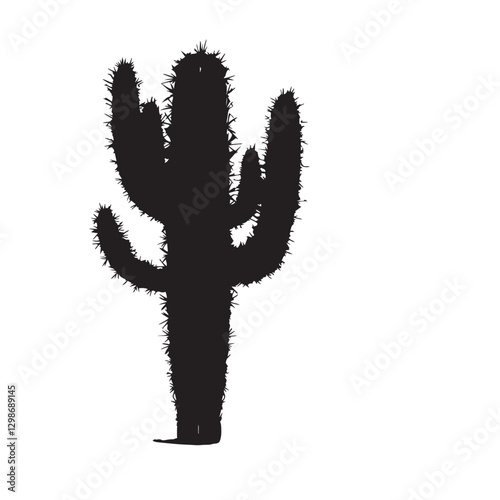 Cactus silhouette