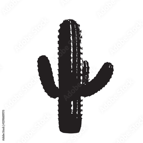 Cactus silhouette