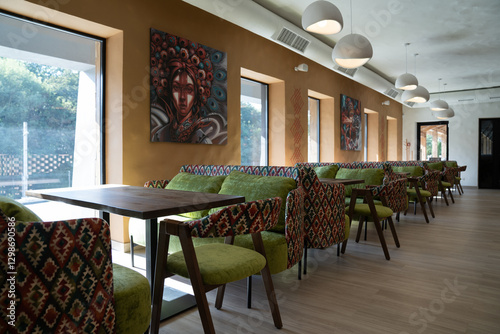 modern dining room