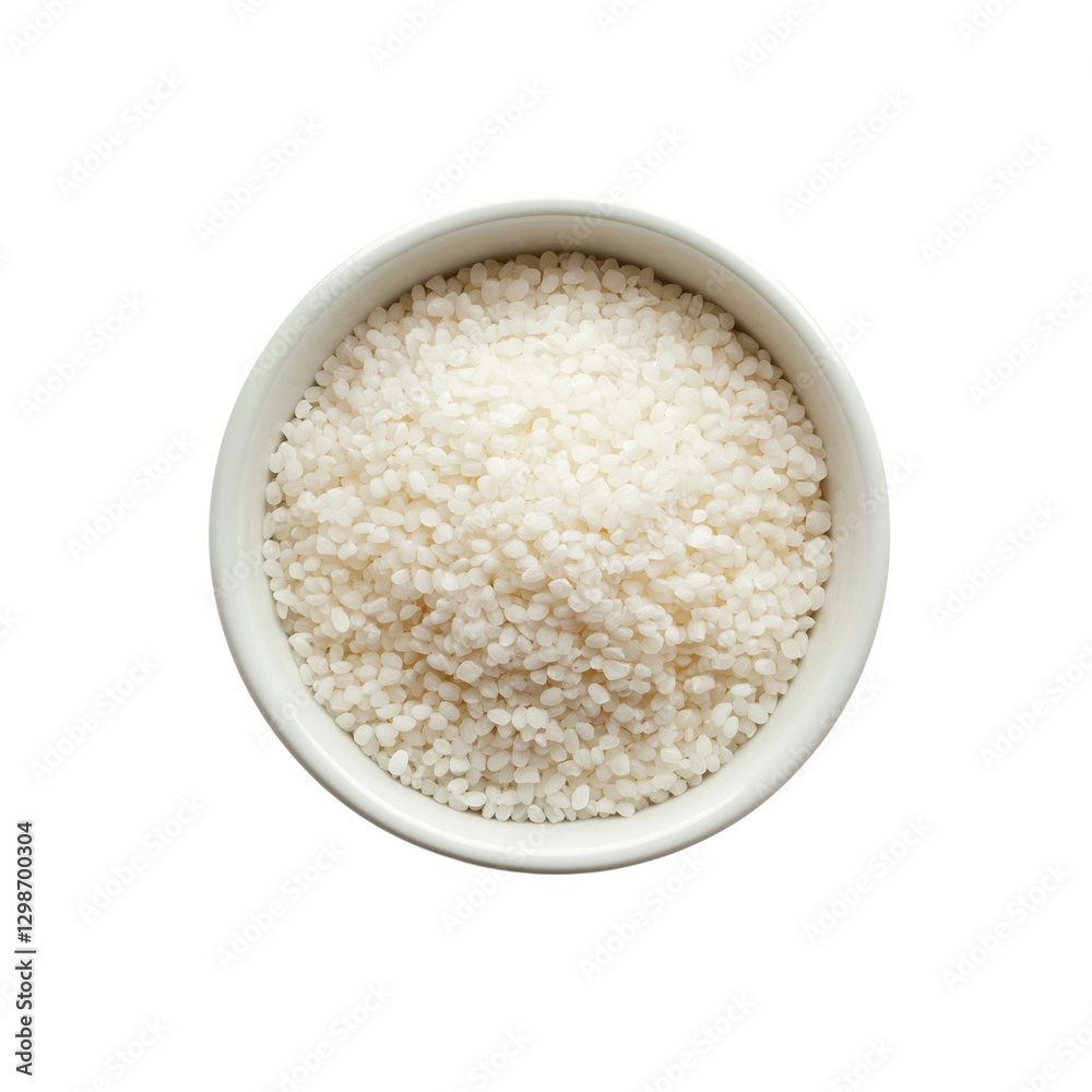 Bowl of white salt isolated on transparent white background Bowl of white salt isolated on transparent white background