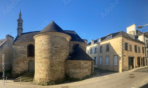 La chapelle Saint-Michel à Douarnenez en Bretagne Finistère