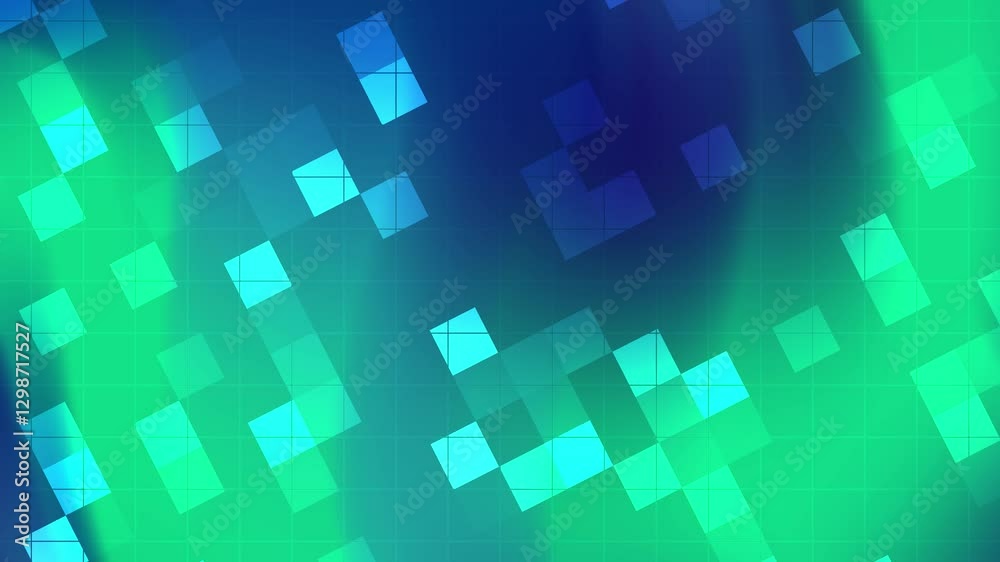 Abstract Pixelated Aurora Borealis: Teal, Blue, and Green Gradient Background Abstract Pixelated Aurora Borealis: Teal, Blue, and Green Gradient Background