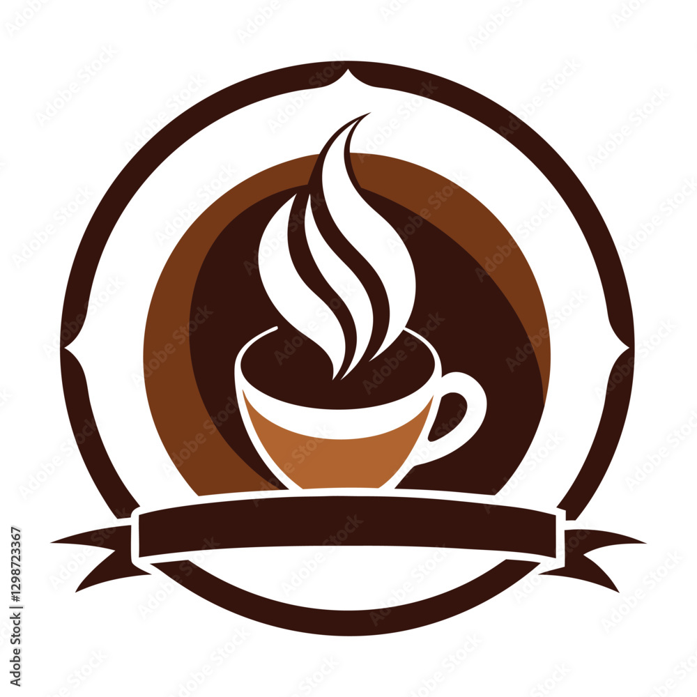 Coffee logo vector art illustration Coffee logo vector art illustration