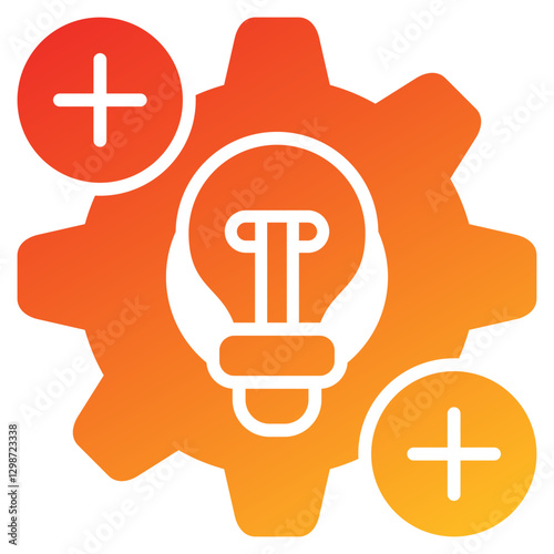 Method Glyph Gradient Icon