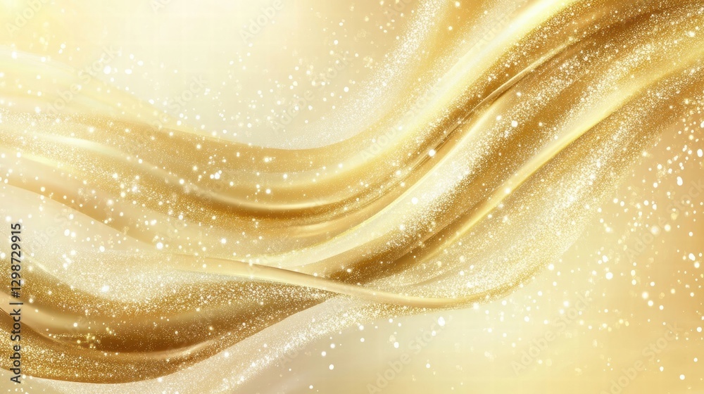 golden glitter waves background golden glitter waves background