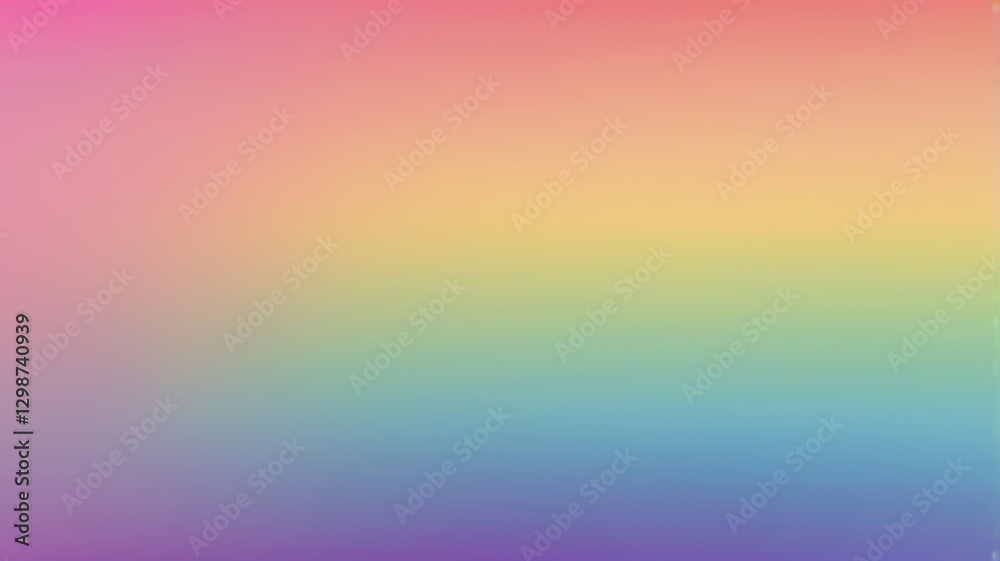 Pastel Rainbow Gradient Background Soft Colorful Blurred Texture Dreamy Color Blend Pastel Rainbow Gradient Background Soft Colorful Blurred Texture Dreamy Color Blend
