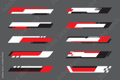 Set banners and lower thirds for banner Bars. Sport News. Streaming Video_20250228