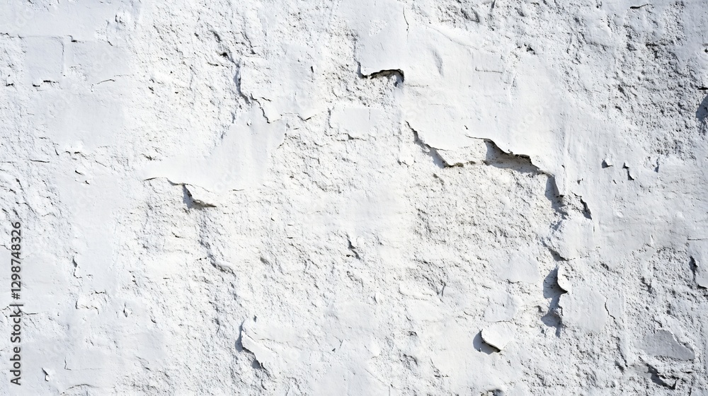 Obraz premium White Concrete Rough Texture Wall Background for Design Projects