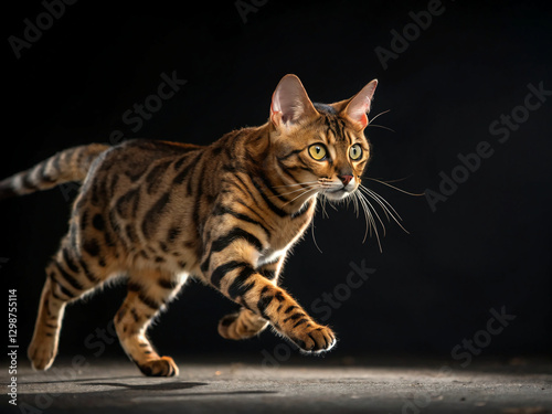 Wallpaper Mural portrait of a jungle cat Torontodigital.ca