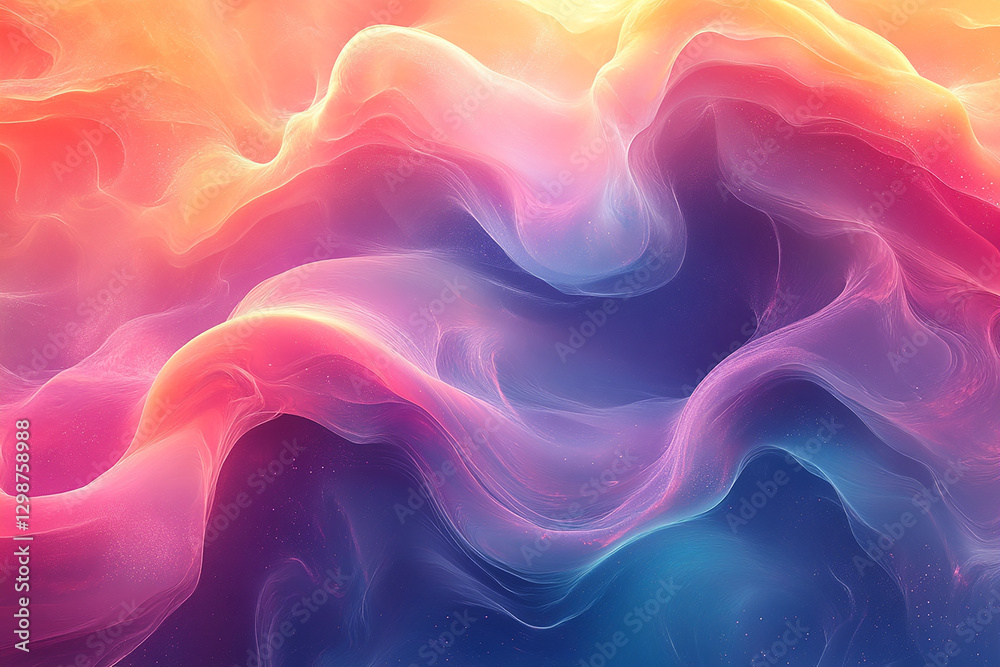 Artistic digital waves exploring fluid abstract backgrounds in vibrant colors Artistic digital waves exploring fluid abstract backgrounds in vibrant colors