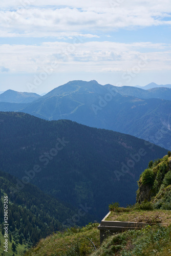Wallpaper Mural TET - Route Through The Alps of Northern Italy, Agordo, Italy Torontodigital.ca