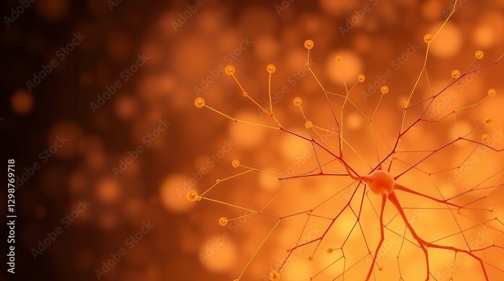 Fototapeta Neuron Cell Illustration