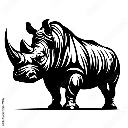 rhino vector illustration