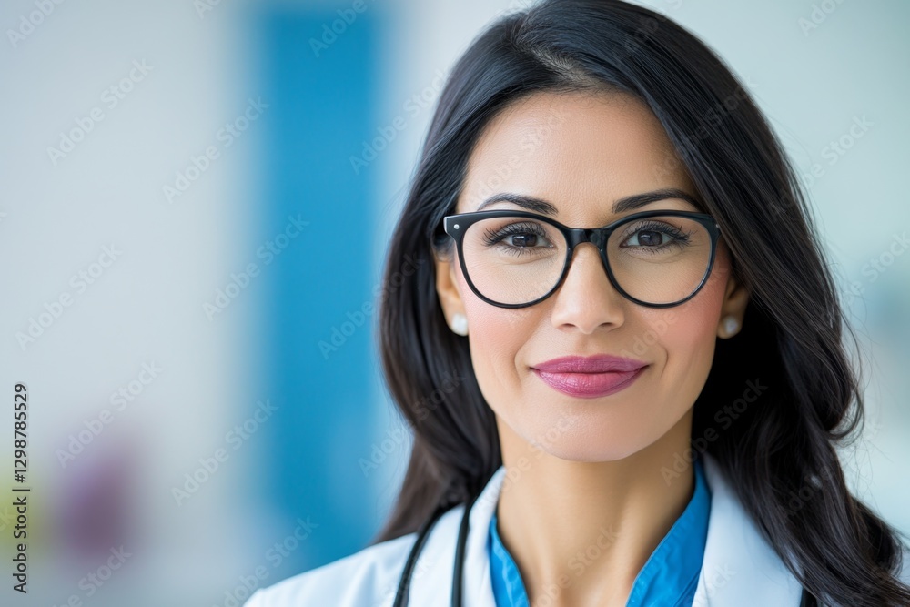 A doctor explaining a medical prescription to a patient in a clinic A doctor explaining a medical prescription to a patient in a clinic