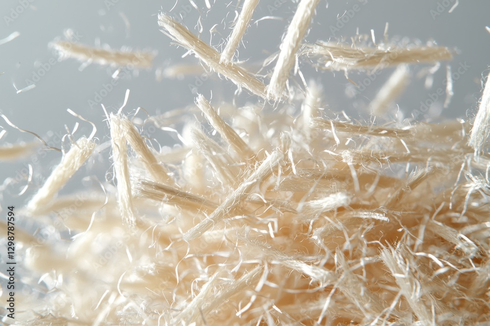 An abstract macro image of textured fibers creating a complex pattern against a light gray backdrop, highlighting detail and intricate connections, close-up. An abstract macro image of textured fibers creating a complex pattern against a light gray backdrop, highlighting detail and intricate connections, close-up.
