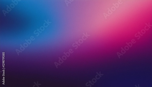 Blurred color gradient purple pink blue grainy color gradient background dark abstract backdrop banner poster card wallpaper website header design