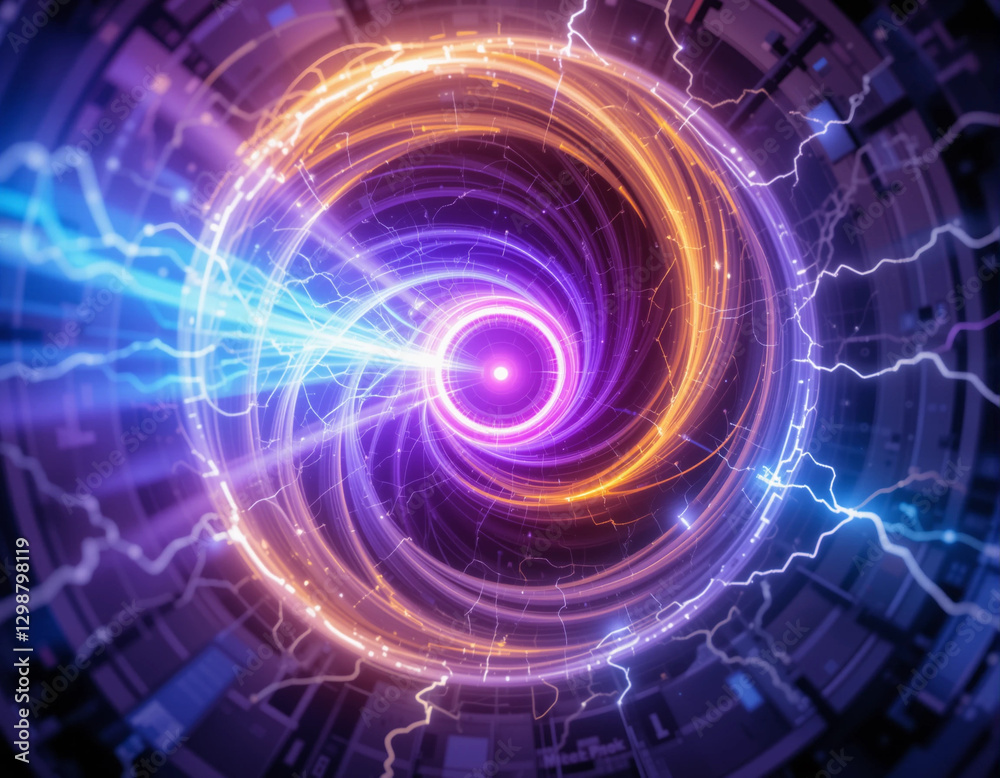 Obraz premium The Power of Nuclear Fusion – Controlling the Sun’s Energy