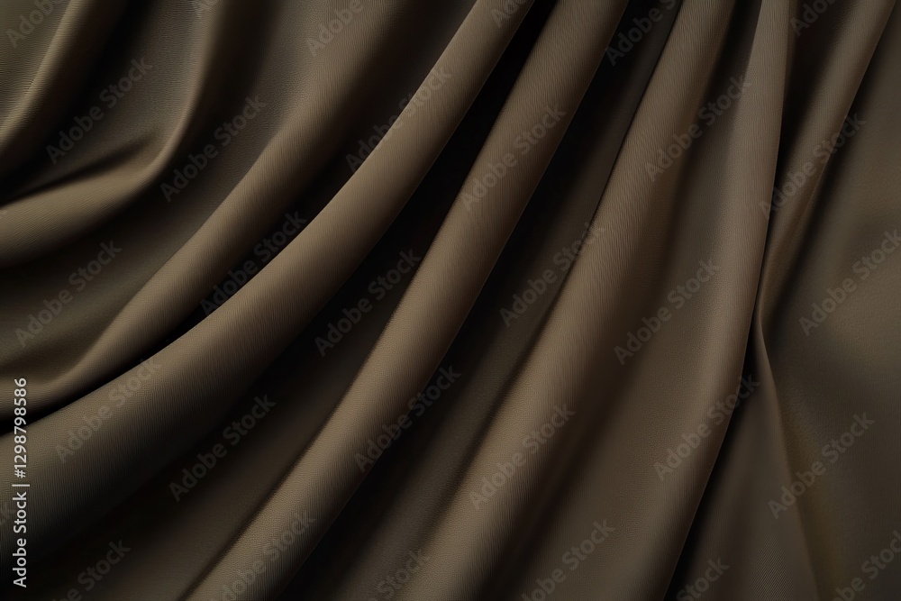 Fototapeta premium Camouflage fabric used in military uniforms showcasing intricate texture and subtle color variations