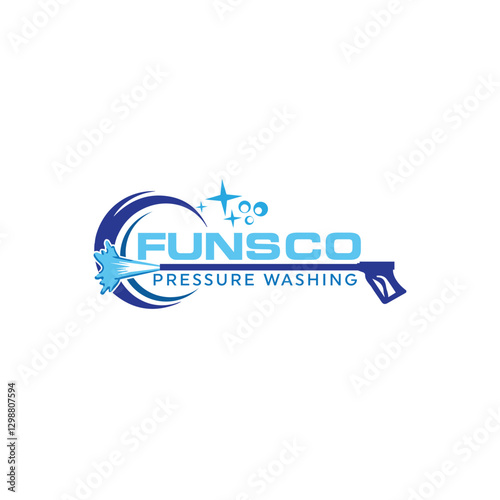power wash logo, Pressure wash logo, home cleaning logo, house clean logo, pressure power washing logo, washing cleaning services logo design vector 