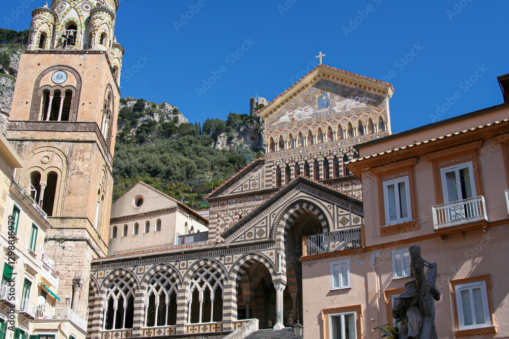 A view of the Amalfi Bell Tower.