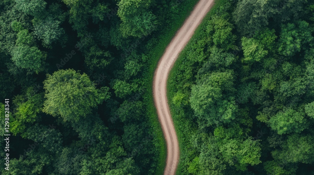 aerial view of group of runners on forest trail surrounded by greenery aerial view of group of runners on forest trail surrounded by greenery