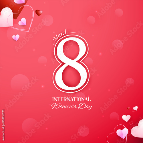 Happy International Women s Day 8th March greetings background