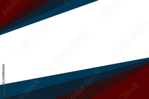 Free Download Modern Dark Blue And Red Background With Copy Space. Abstract Business Banner. Vector Illustration - GFXLoad