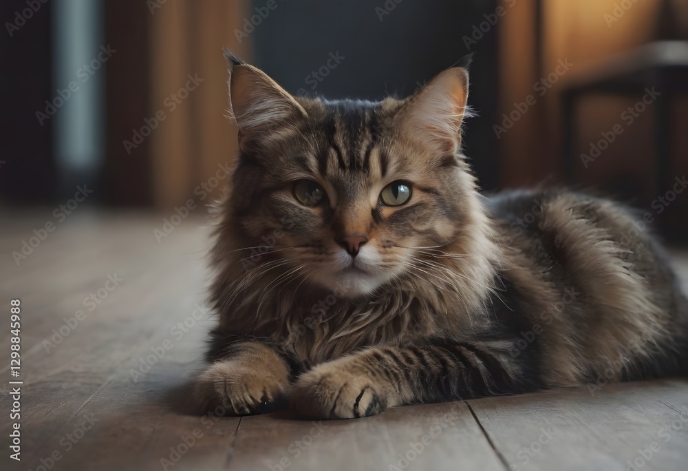 cat on the floor cat on the floor