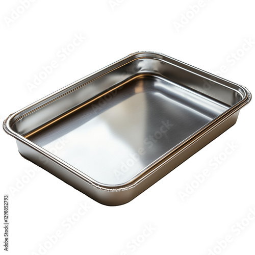 Stainless Steel Tray Ideal for Cooking and Serving in Kitchen and Dining Sett...