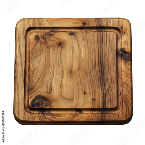 Wood Serving Platter Crafted From Natural Materials for Dining Experiences