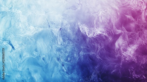Wallpaper Mural abstract ice texture background in blue and purple hues Torontodigital.ca