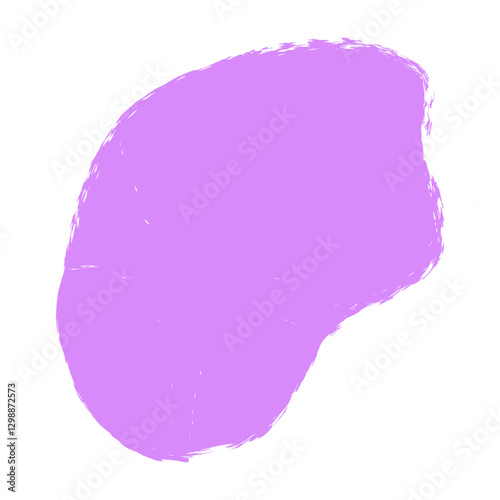 vibrant vector textured shapes featuring colorful abstract and fluid organic form. Oval grain texture Bright brush cutouts and ink stains social media highlights