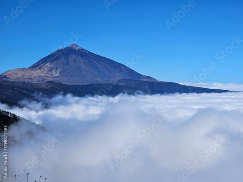 Obraz na płótnie Nationalpark El Teide Teneriffa w salonie