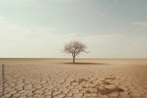 Dry land outdoors horizon ground. photo