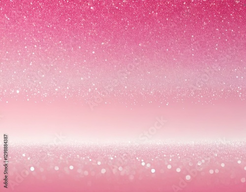 A dreamy pink sparkly background with shimmering lights creating a magical ambiance.