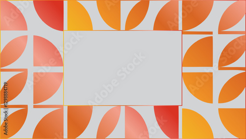 Abstract Geometric Pattern with Copy Space
