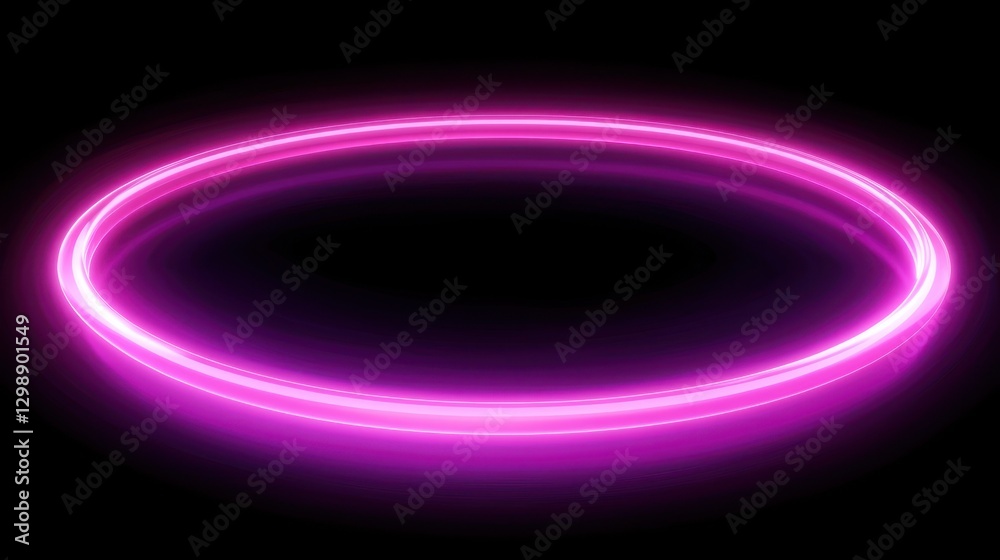 Neon glow effect, 3D futuristic circular frame, blue, pink, green, purple, electric beam, magic halo Neon glow effect, 3D futuristic circular frame, blue, pink, green, purple, electric beam, magic halo