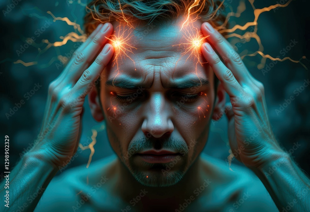 Exploring the depths of inner turmoil amid flowing energy and emotional intensity in a surreal artistic expression Exploring the depths of inner turmoil amid flowing energy and emotional intensity in a surreal artistic expression