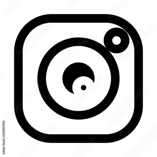 Camera lens icon