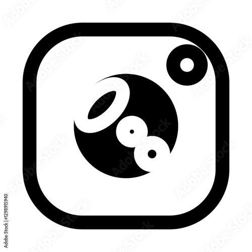 Camera lens icon