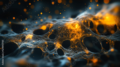 Abstract Neural Network Background
