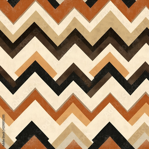 Geometric Tribal-Inspired Pattern