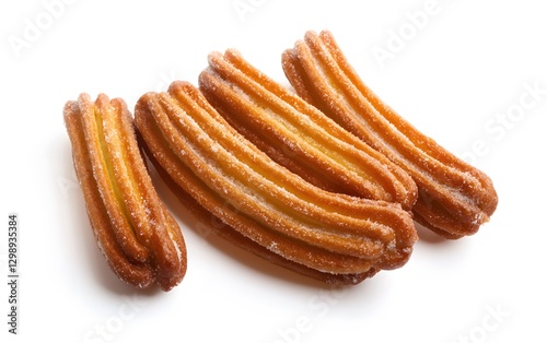 Delicious Sugar Coated Churros Dessert Food