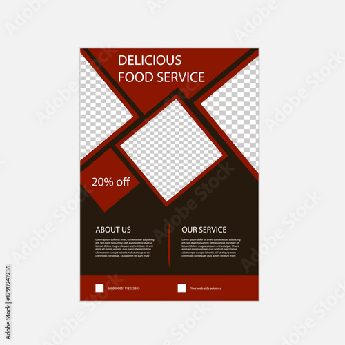 Food flyer ,Flyer design template