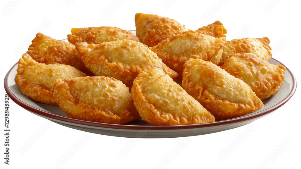 Delicious pastel on a plate with transparent background Delicious pastel on a plate with transparent background