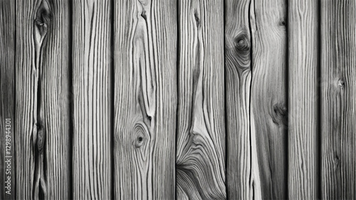 Wooden background. Wooden textured, wood overlay. Black and white wood texture. 